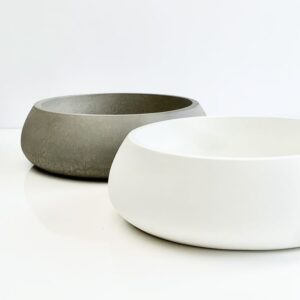 decorative concrete fruit bowl etsy uk