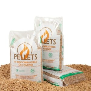 granulés de bois pellets sac 15kg piveteau bois